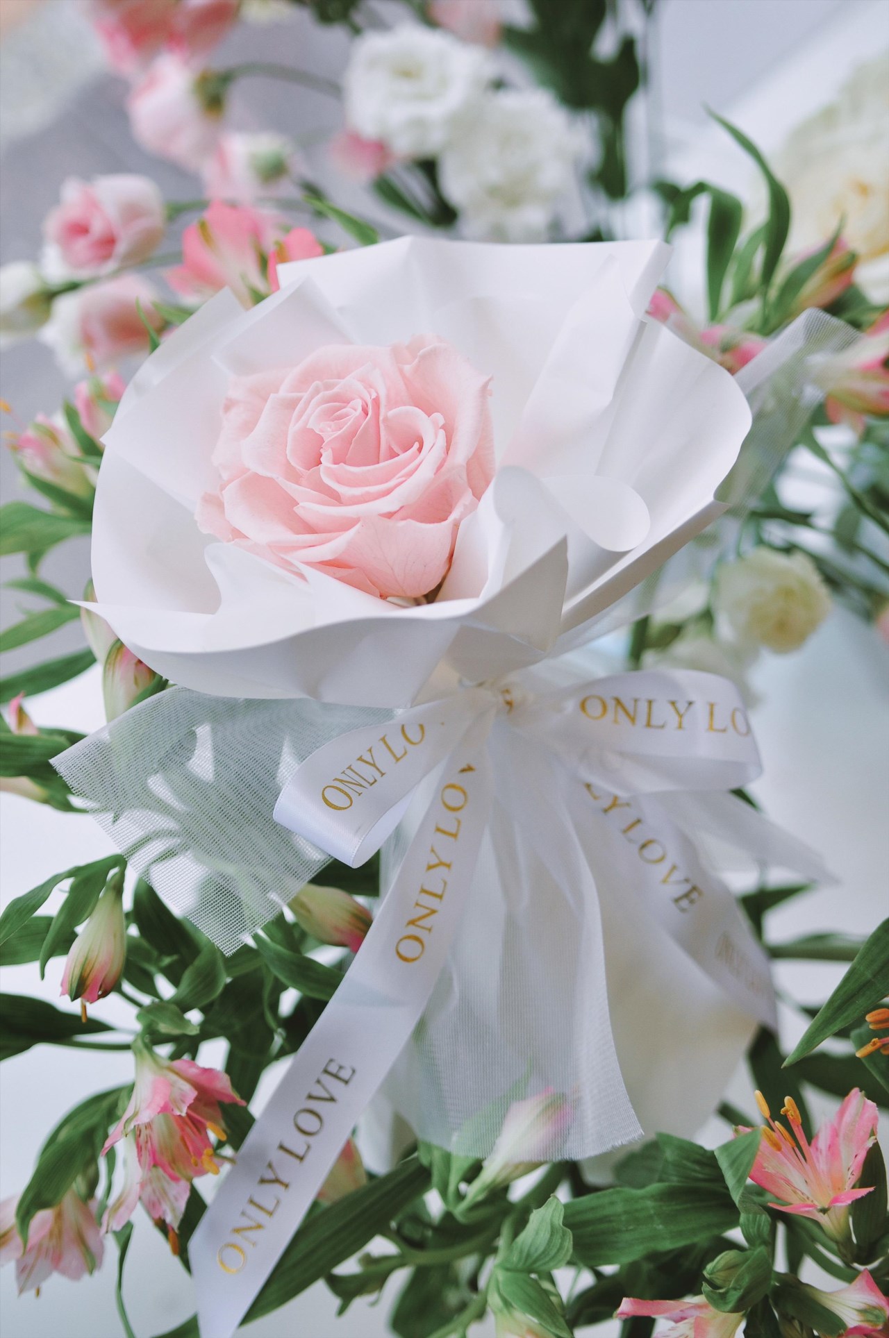 ｜永生花｜唯愛單隻永生花束