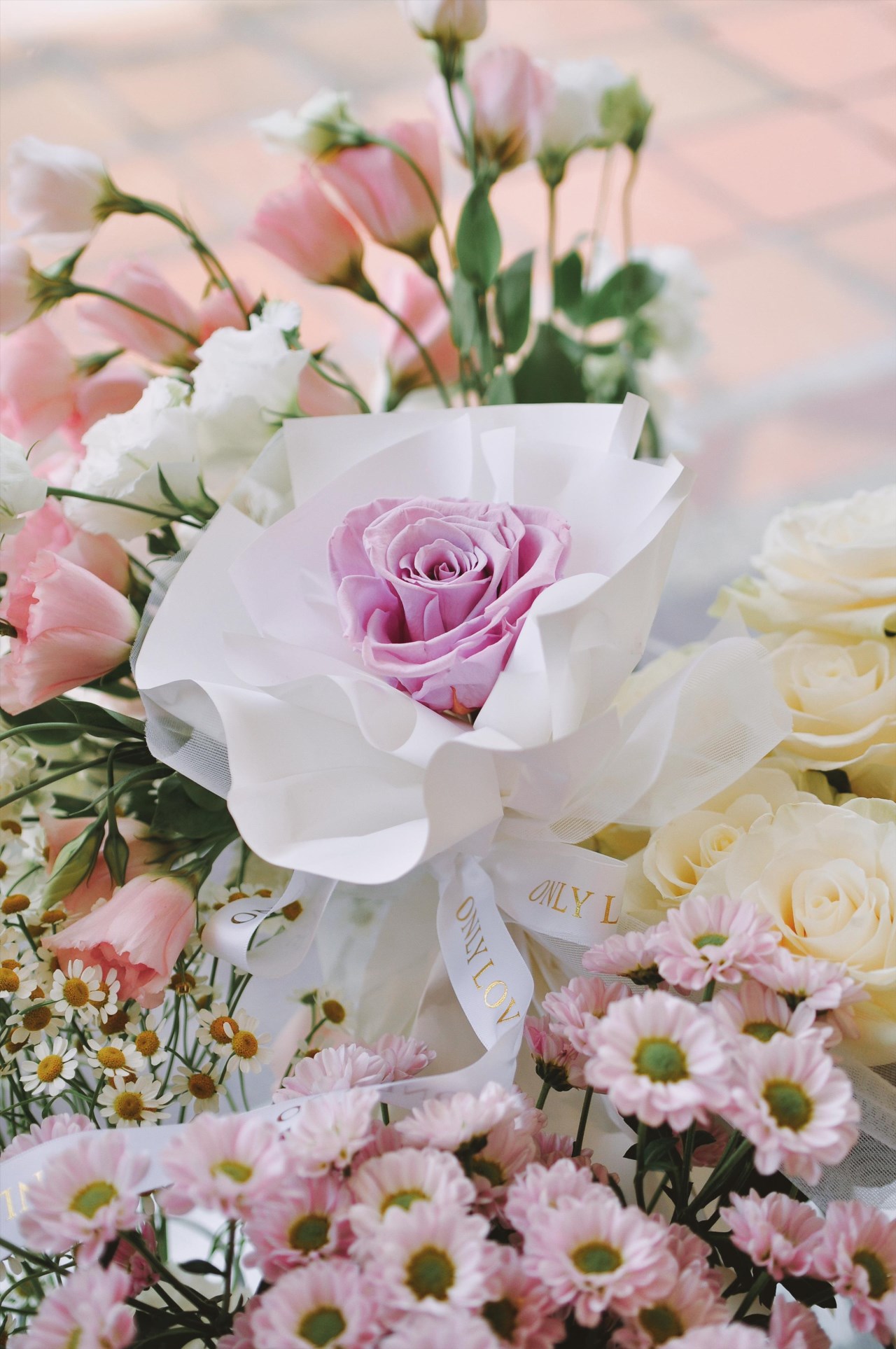 ｜永生花｜唯愛單隻永生花束