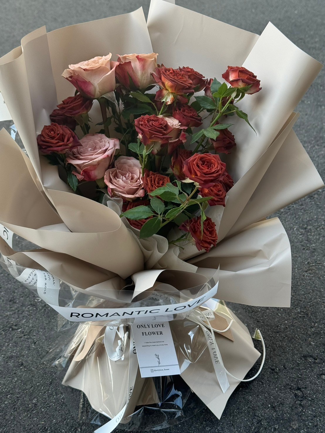 | 鮮花 |  卡布奇諾遇上巧克力(M)