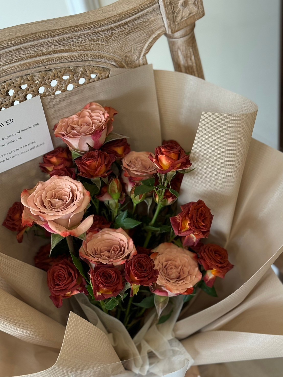 | 鮮花 |  卡布奇諾遇上巧克力(M)