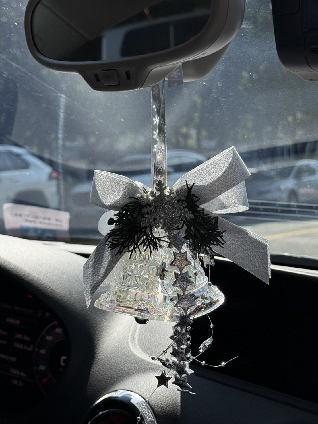 【聖誕限定】水晶小鈴鐺聖誕吊飾/車掛