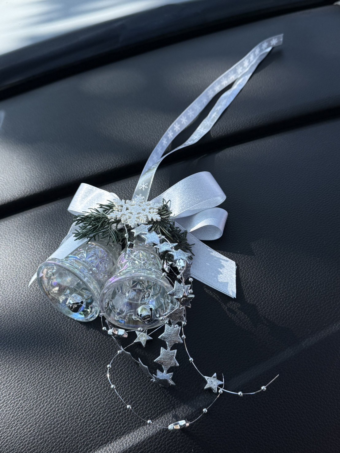 【聖誕限定】水晶小鈴鐺聖誕吊飾/車掛