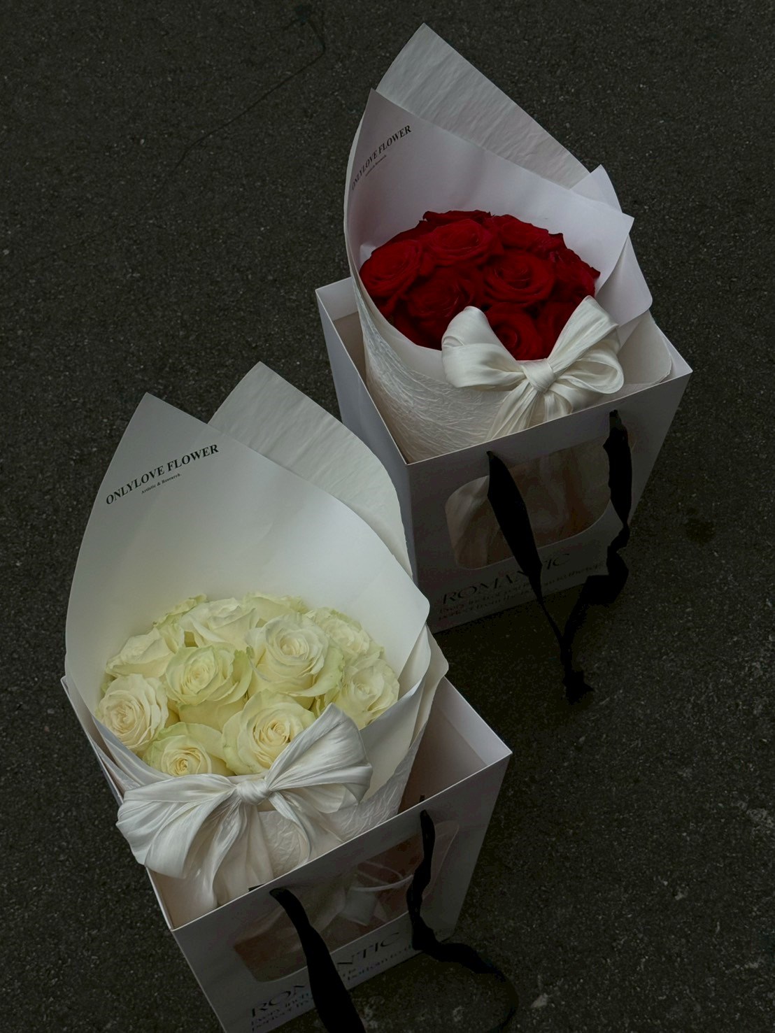 | 鮮花 | 法式蝴蝶結玫瑰花束