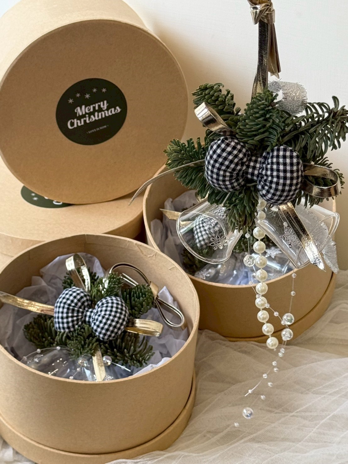 【聖誕限定】新鮮諾貝松聖誕吊飾、車掛