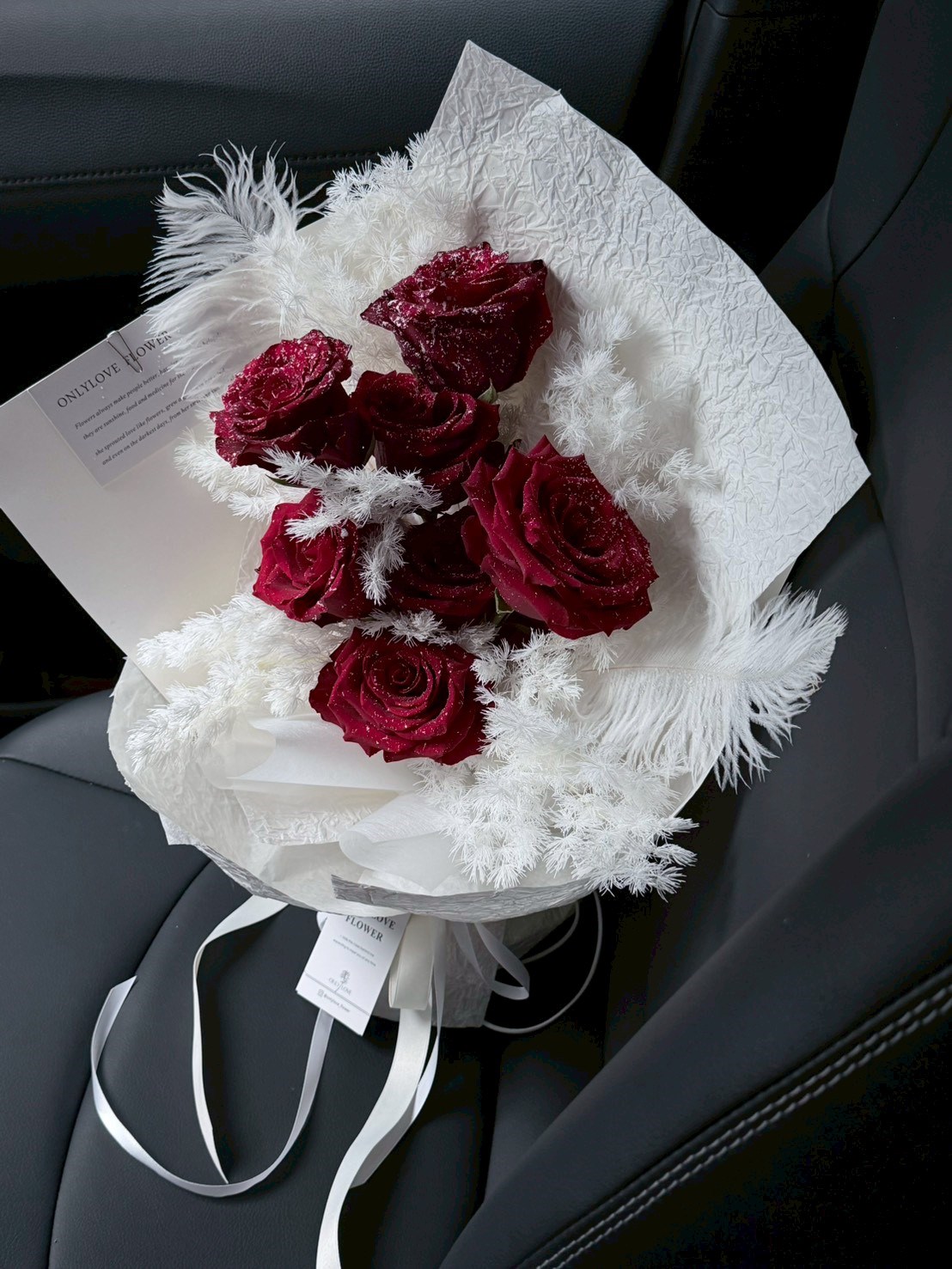 【聖誕限定】鮮花 |  落雪玫瑰