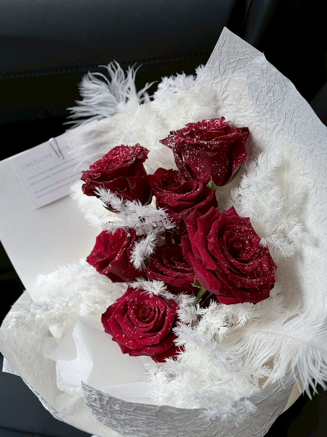 【聖誕限定】鮮花 |  落雪玫瑰