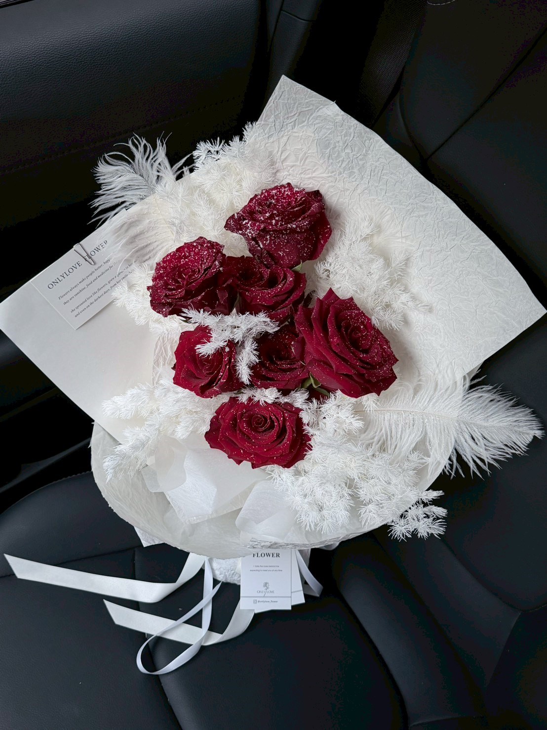 【聖誕限定】鮮花 |  落雪玫瑰